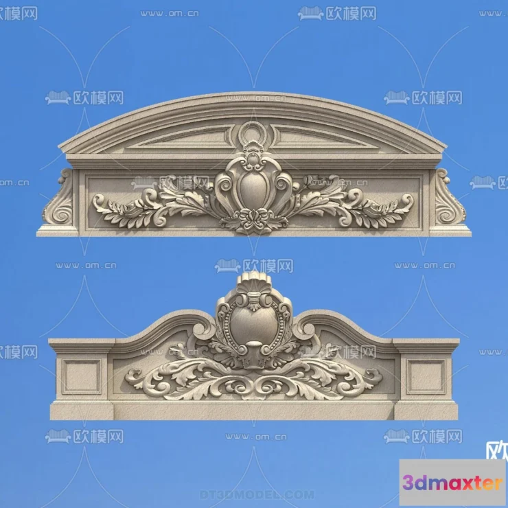 1388097 - Relief with Pattern - 3D Models for Interior Decoration - 041 3D Max