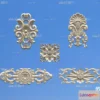 1388938 - Relief with Pattern - 3D Models for Interior Decoration - 054 3D Max