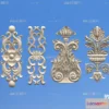 1389892 - Relief with Pattern - 3D Models for Interior Decoration - 069 3D Max