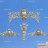 1390289 - Relief with Pattern - 3D Models for Interior Decoration - 075 3D Max