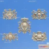 1390415 - Relief with Pattern - 3D Models for Interior Decoration - 077 3D Max