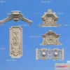 1391143 - Relief with Pattern - 3D Models for Interior Decoration - 087 3D Max