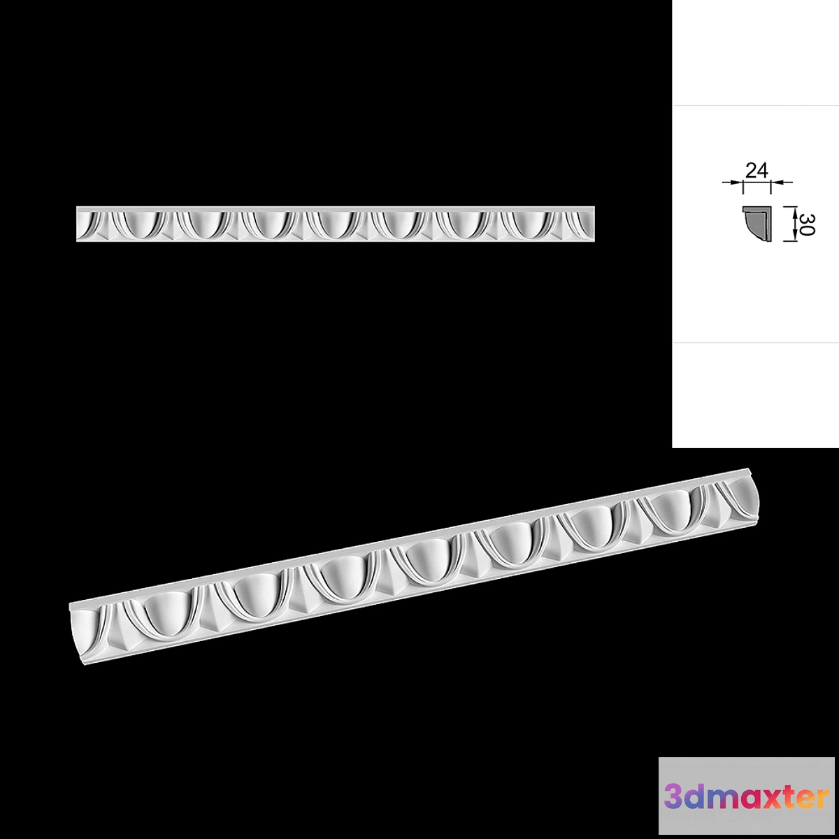 1391860 - molding cutting of DP-32 3D Max