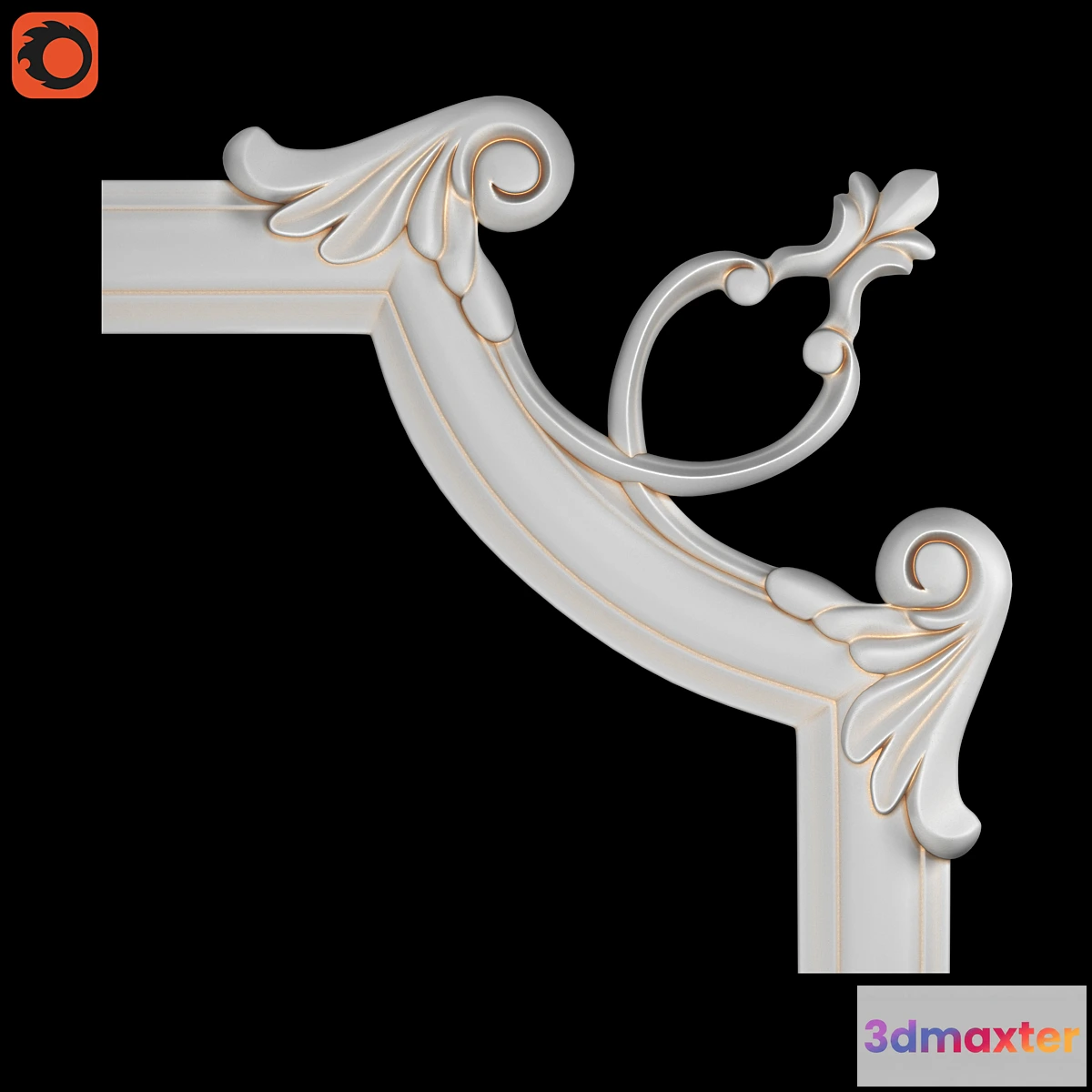 1399714 - Corner piece Harmony M 215-5 3D Max