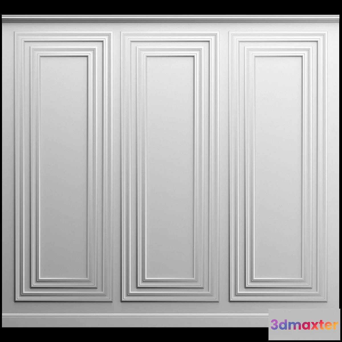 1403160 - Wall molding 3D Max