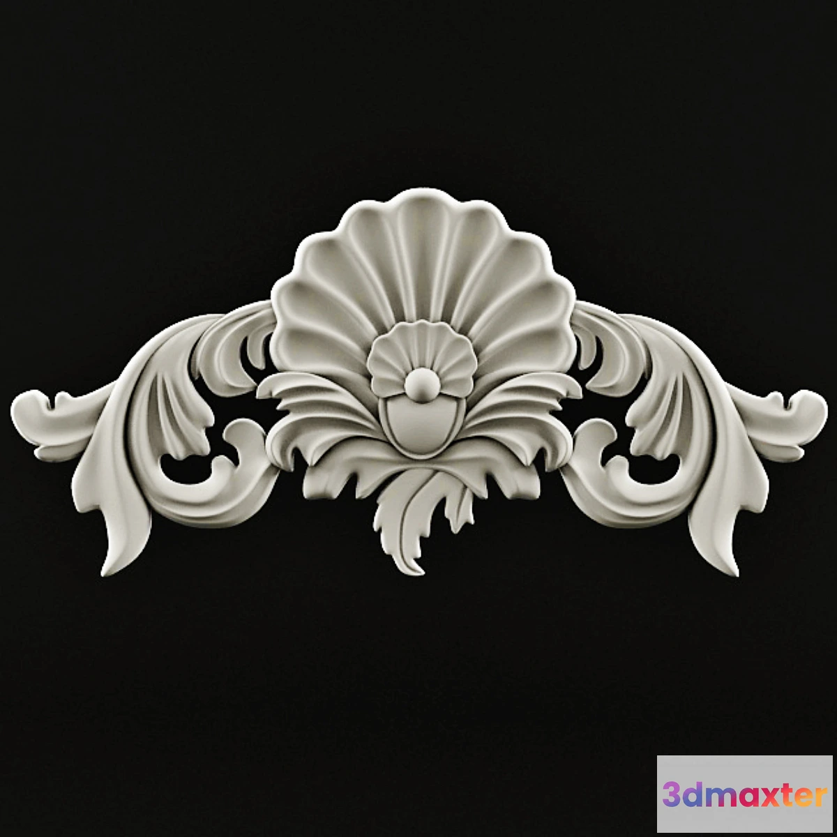 1407002 - Fretwork pad 3D Max