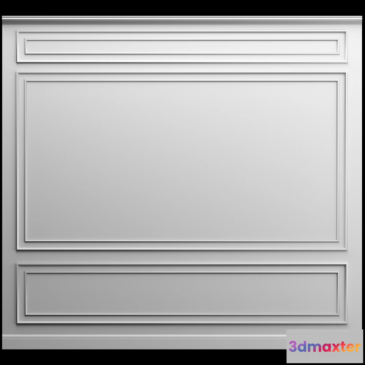 1407396 - Wall molding 3D Max