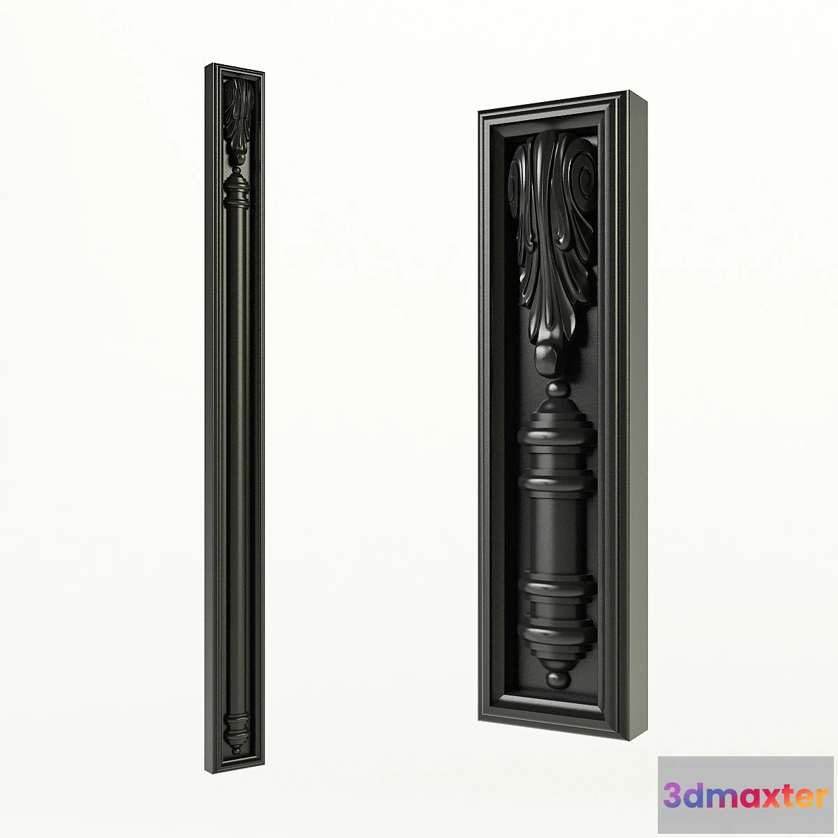 1408332 - Carved pilasters 3D Max