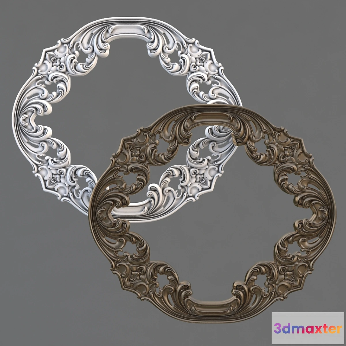 1408910 - Rosette ceiling 3D Max