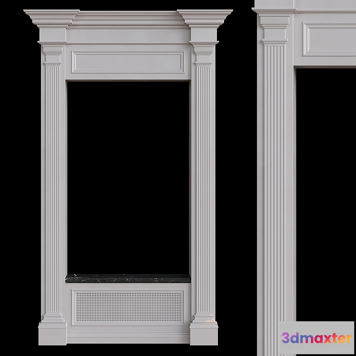 1415398 - Clive Christian Window 3D Max