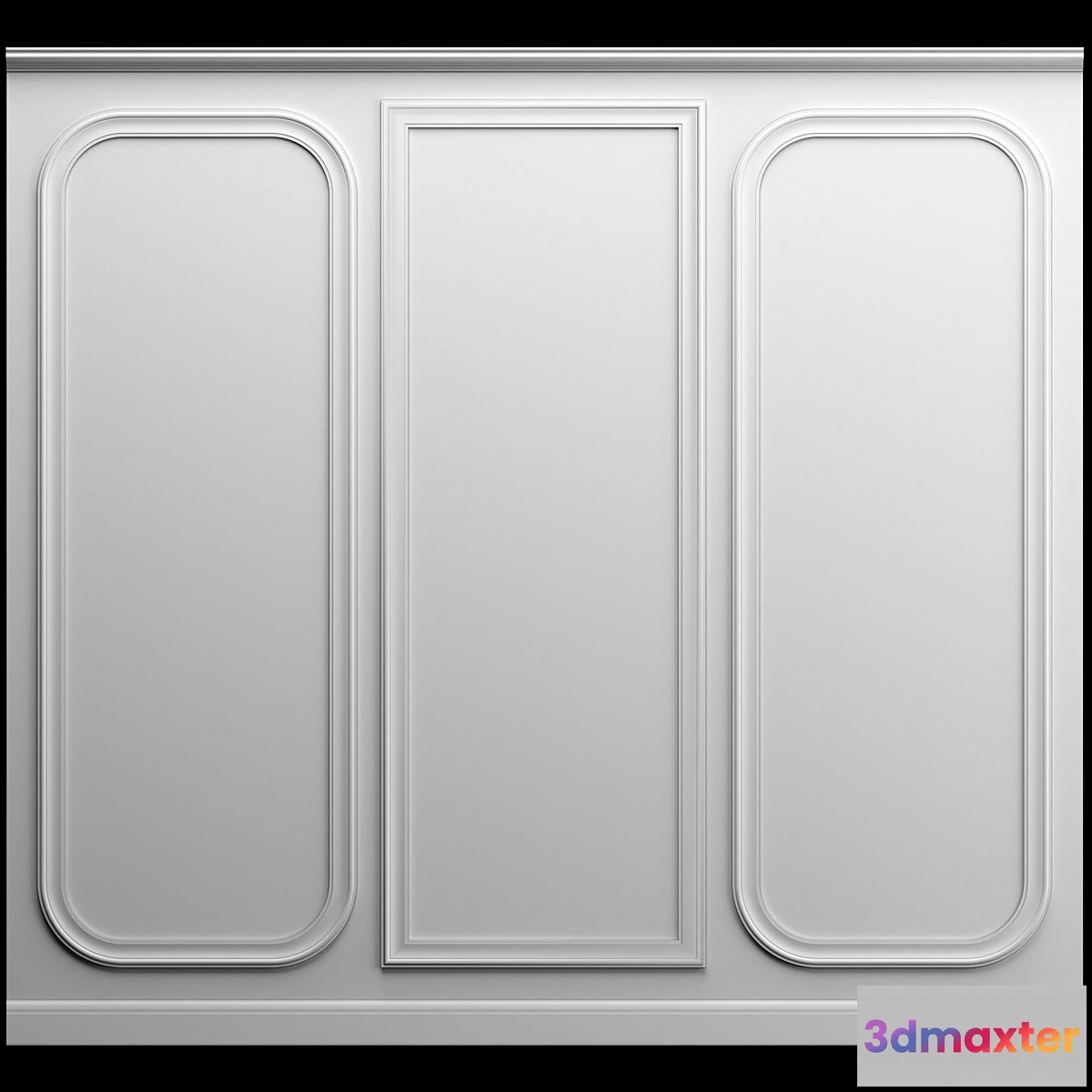 1416988 - Wall molding 3D Max