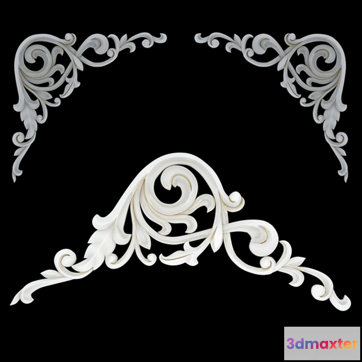 1417354 - corner molding 3D Max