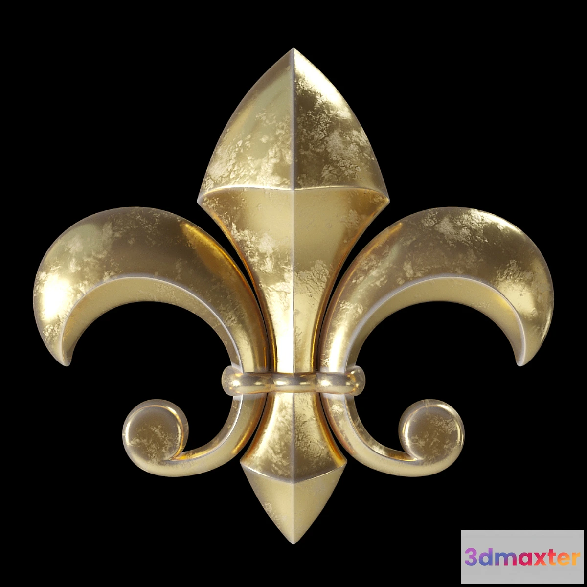 1423088 - Central inlay element 01 3D Max