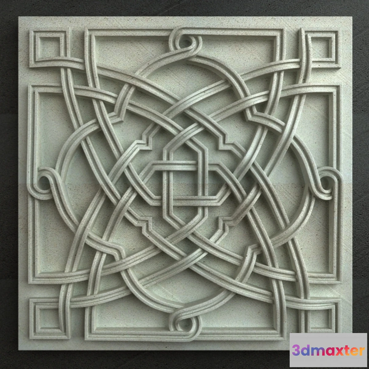 1423722 - Arabic Carving Ornament 004 3D Max