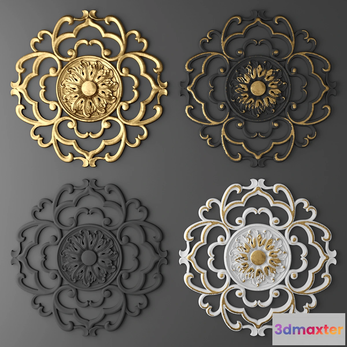 1428888 - Rosette. 3D Max