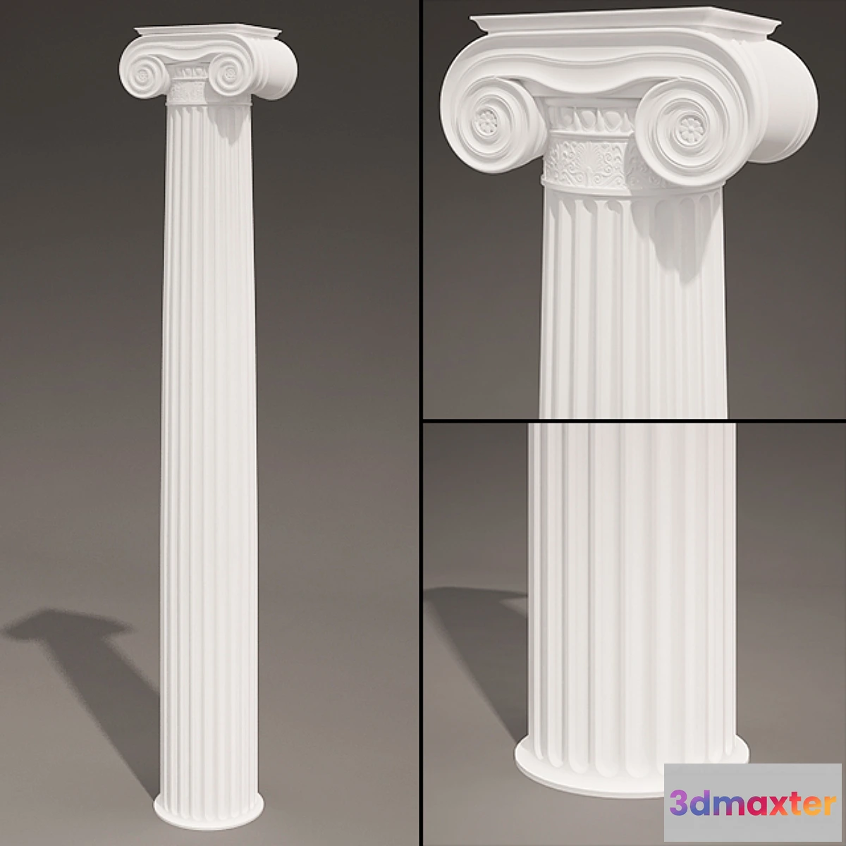 1431934 - Antique Column 3D Max