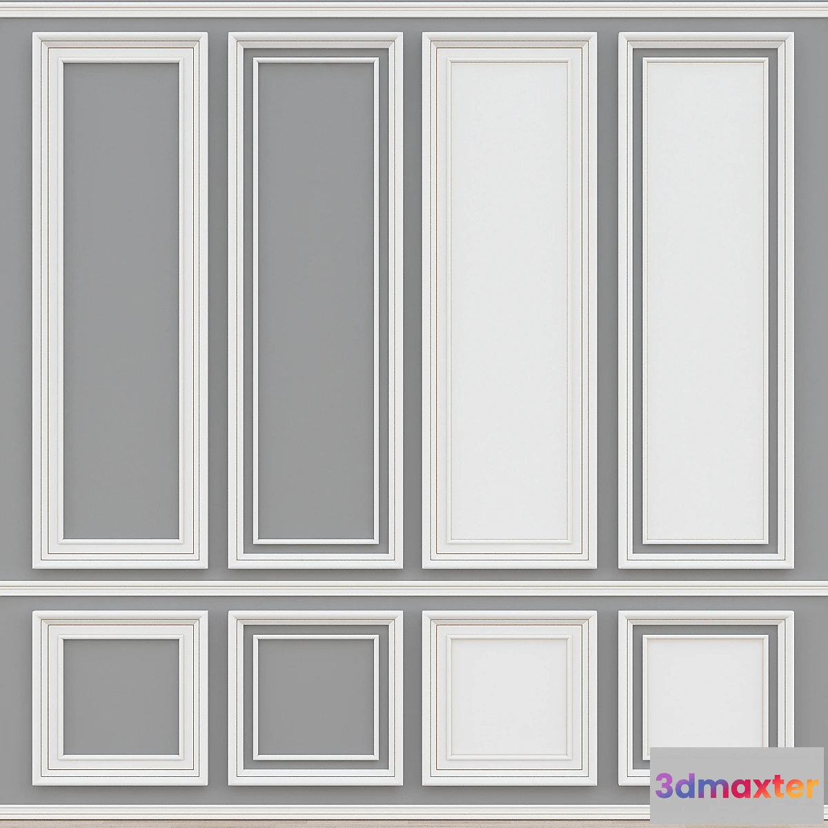 1431994 - Decorative molding no. 008 3D Max