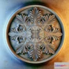 1437182 - Stucco decor Medallion 3D Max