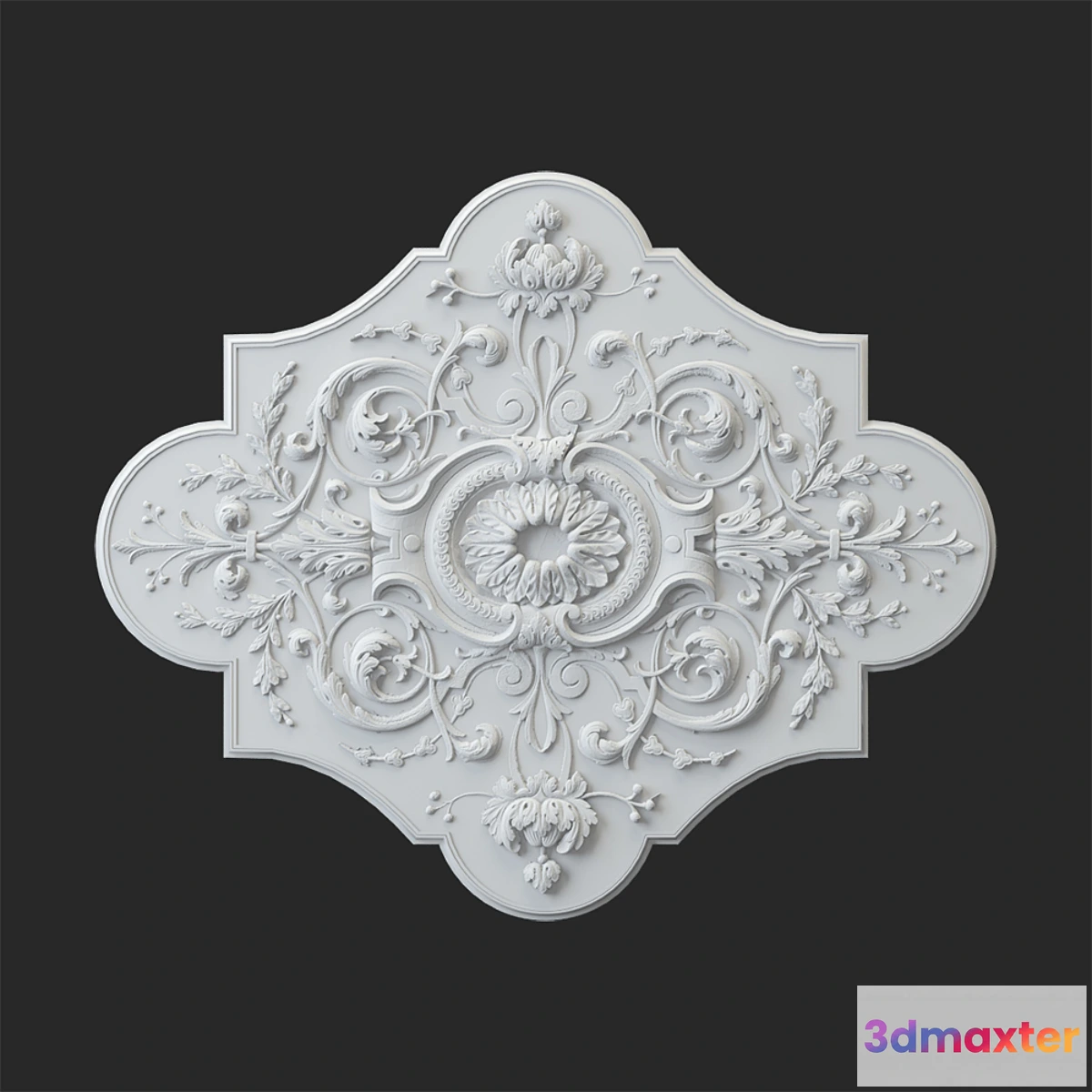 1437608 - Rosette bill - 65 3D Max