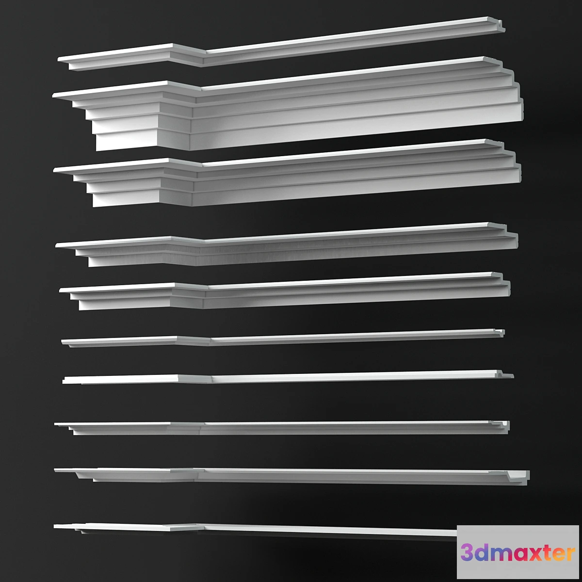 1443174 - Collection of Cornices - Orac Decor p.8 3D Max