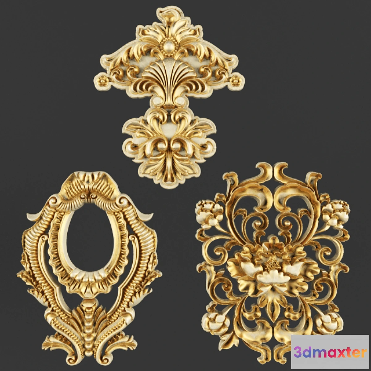 1446012 - Fretwork 3D Max