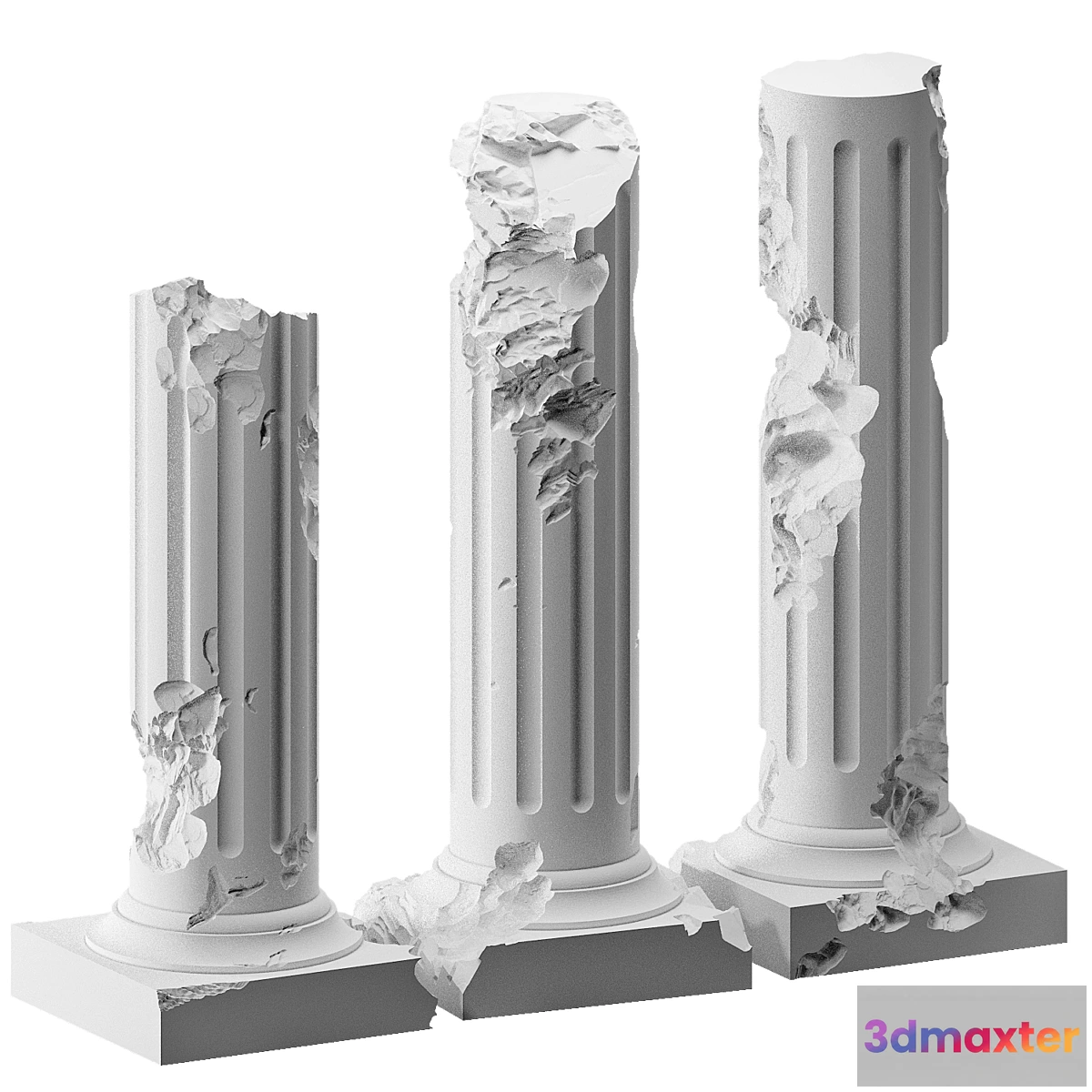 1456368 - set aged balusters 3D Max