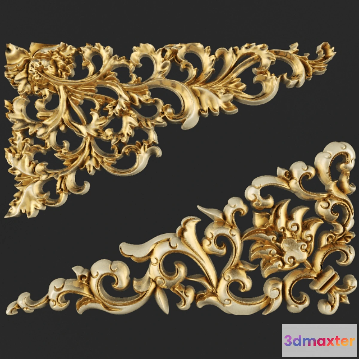 1457240 - Moldings corner. 3D Max