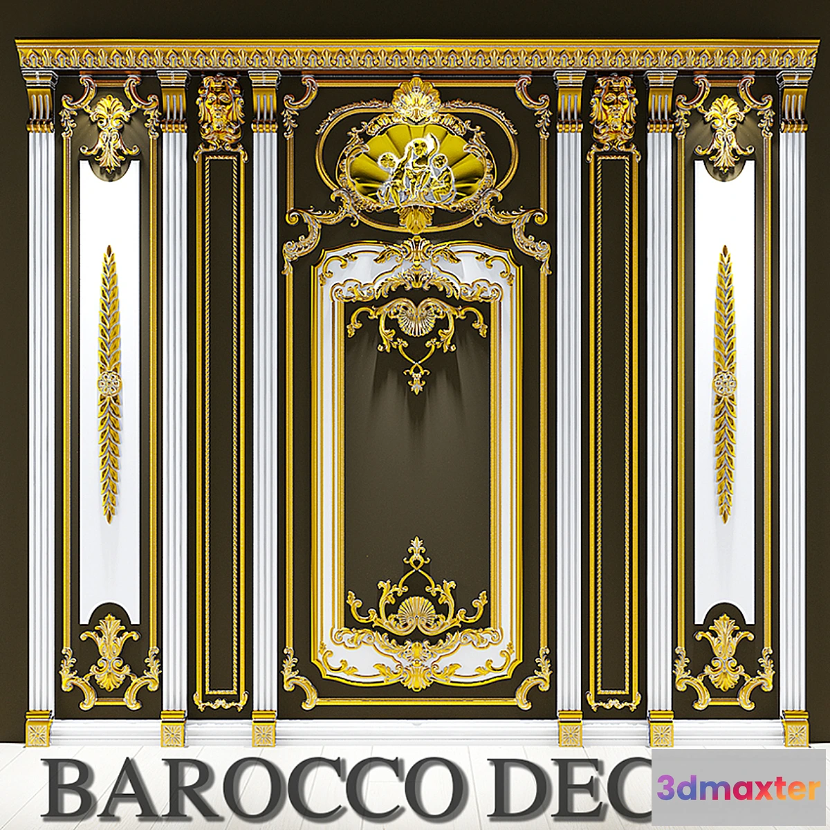 1462246 - Barocco decor 3D Max