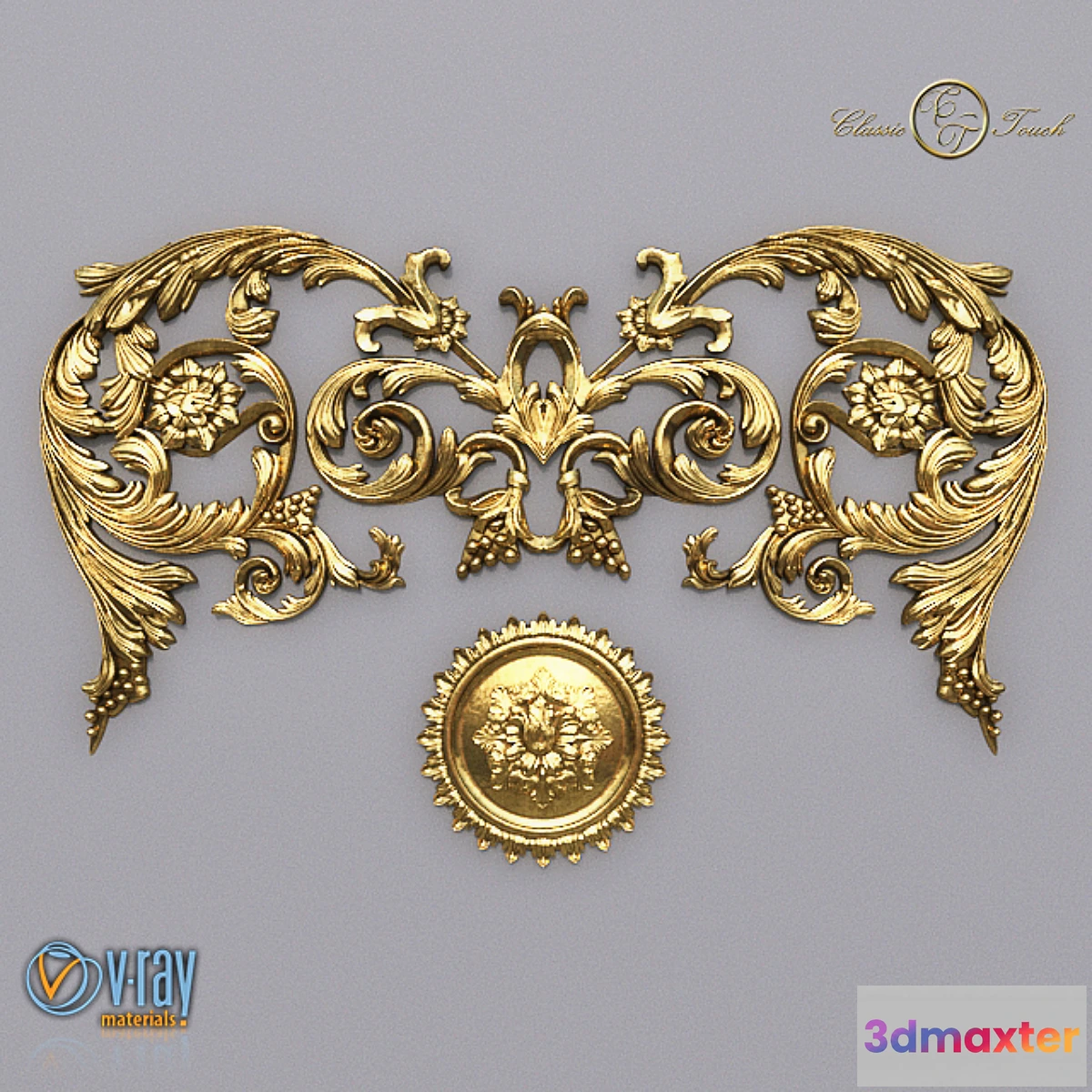 1463316 - classic ornament 3D Max