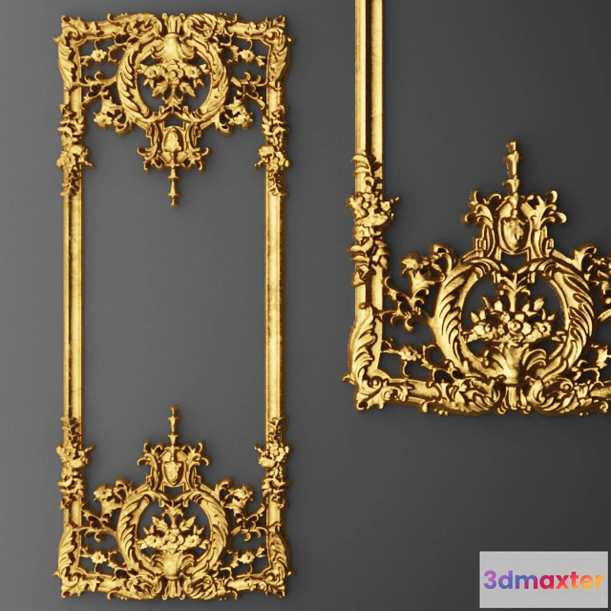 1464916 - Stucco Frame. 3D Max