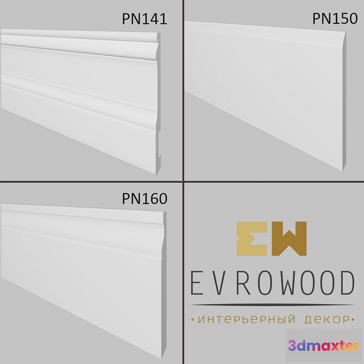 1469212 - OM. Plinth. Evrowood. Part 6 3D Max