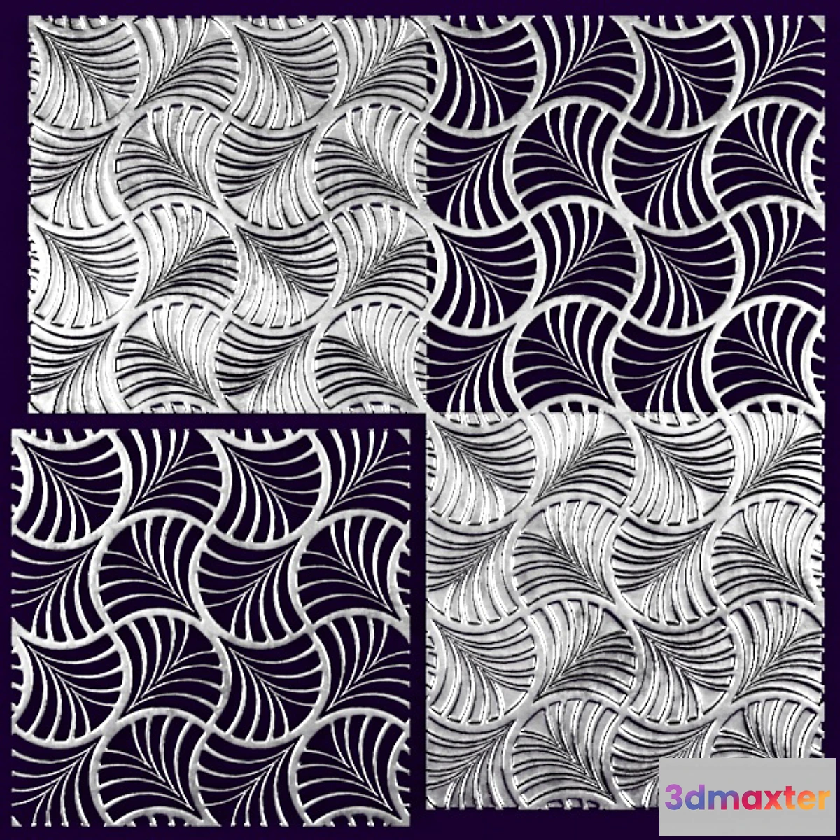 1469362 - 3D panel futurism. 3D Max