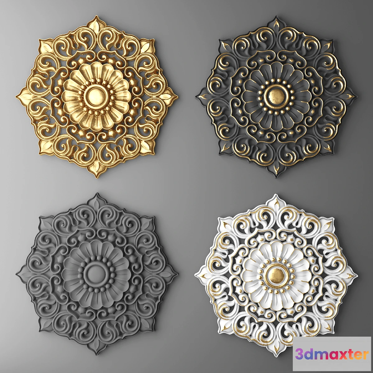1469388 - Rosette. 3D Max