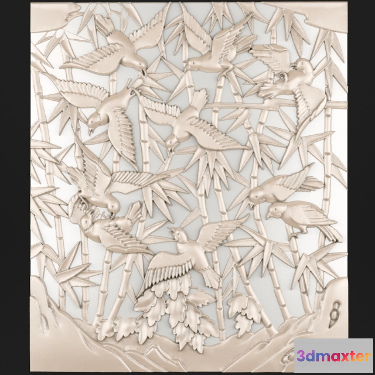 1470932 - Bas-relief. 3D Max