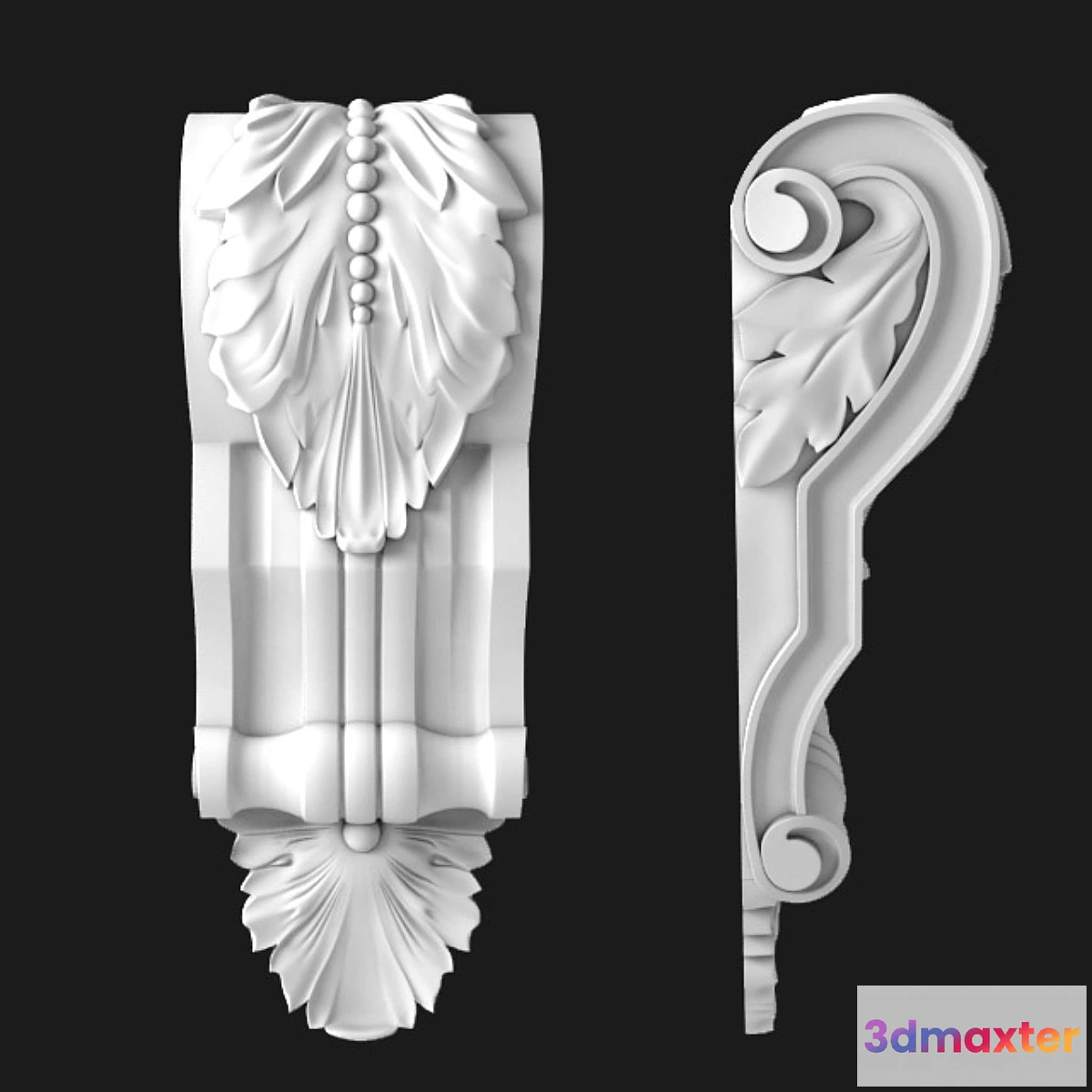 1472308 - classic bracket 3D Max