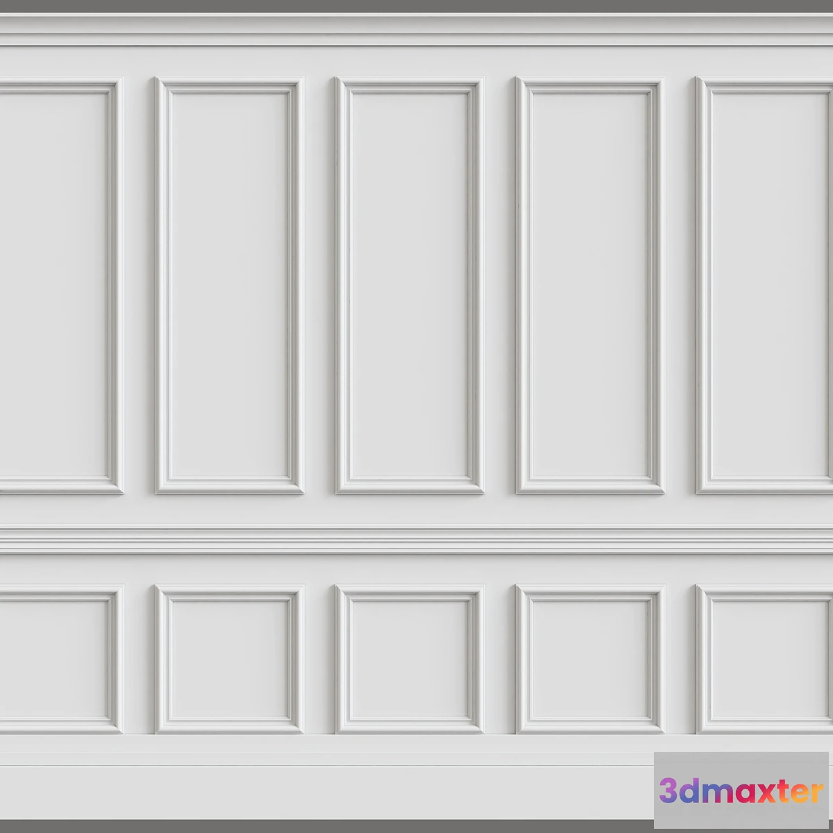 1472514 - Wall molding 3D Max