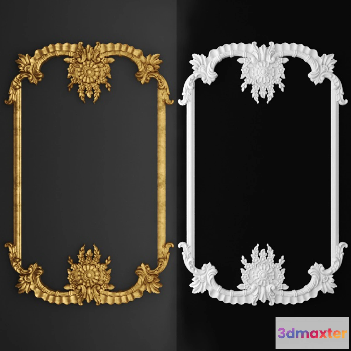 1478124 - Stucco Frame. 3D Max