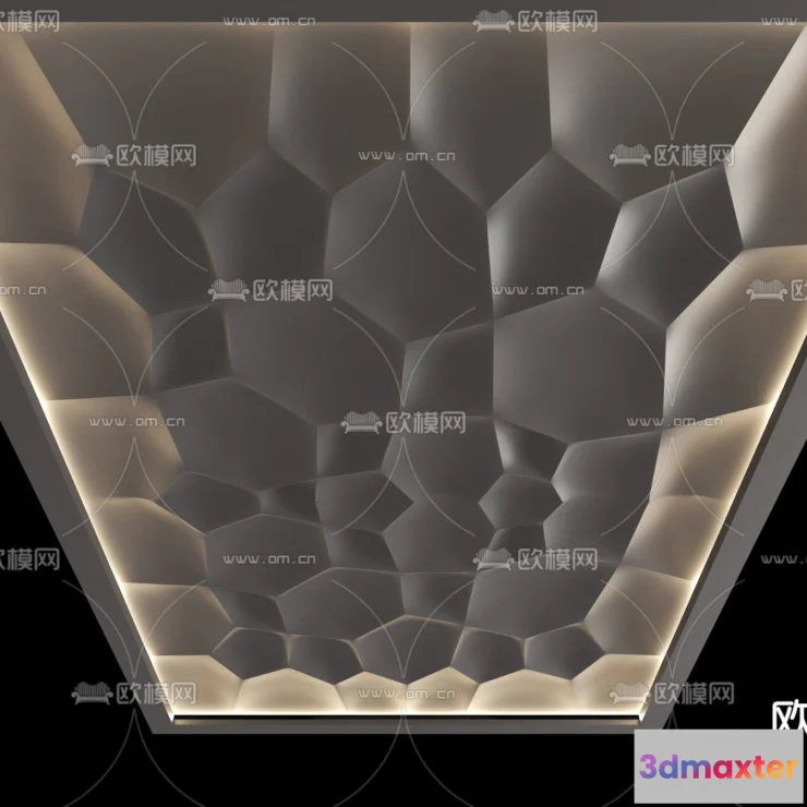 1536642 - Decoration - Detail - Ceiling - 3D Model For Interior Design - 11491 3D Max