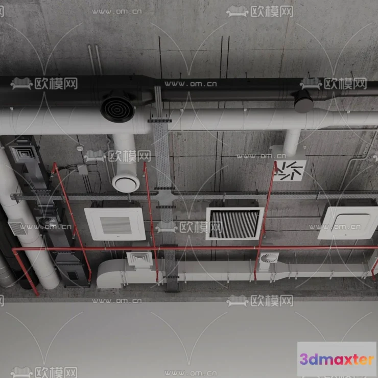 1536656 - Decoration - Detail - Ceiling - 3D Model For Interior Design - 11498 3D Max