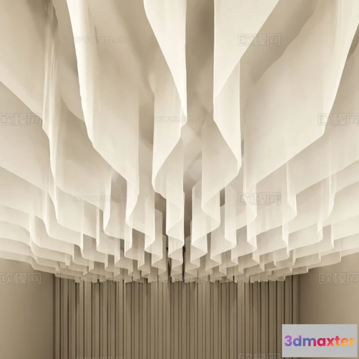 1536672 - Decoration - Detail - Ceiling - 3D Model For Interior Design - 11506 3D Max