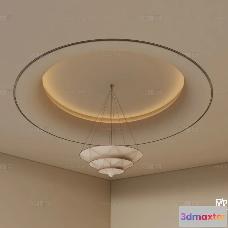 1536686 - Decoration - Detail - Ceiling - 3D Model For Interior Design - 11513 3D Max