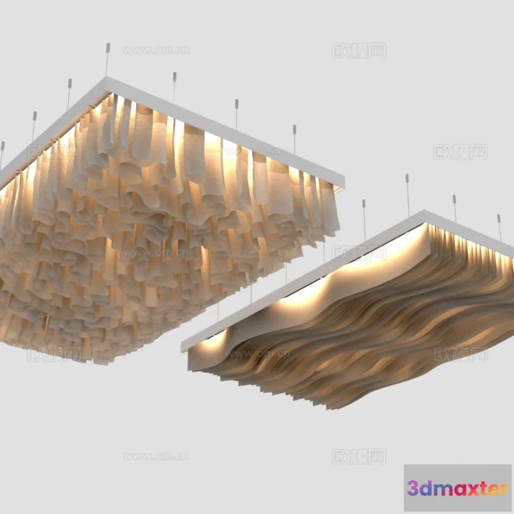 1536718 - Decoration - Detail - Ceiling - 3D Model For Interior Design - 11529 3D Max