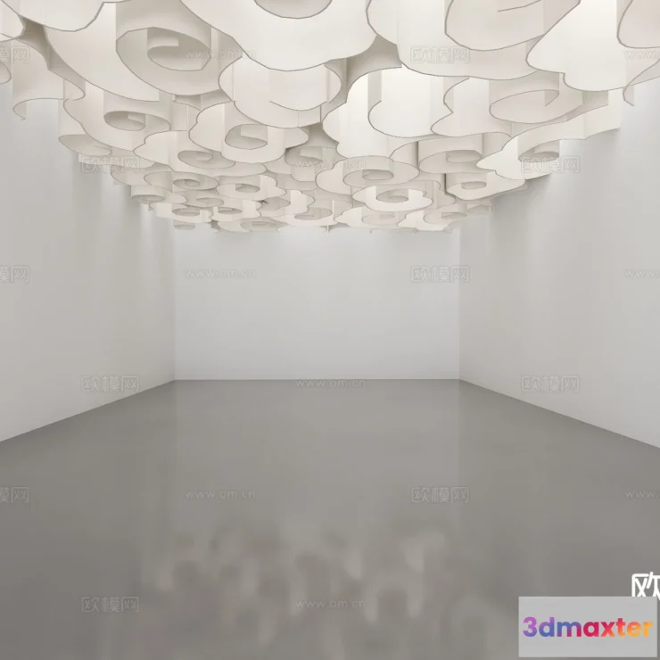 1536720 - Decoration - Detail - Ceiling - 3D Model For Interior Design - 11530 3D Max