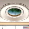 1536740 - Decoration - Detail - Ceiling - 3D Model For Interior Design - 11540 3D Max