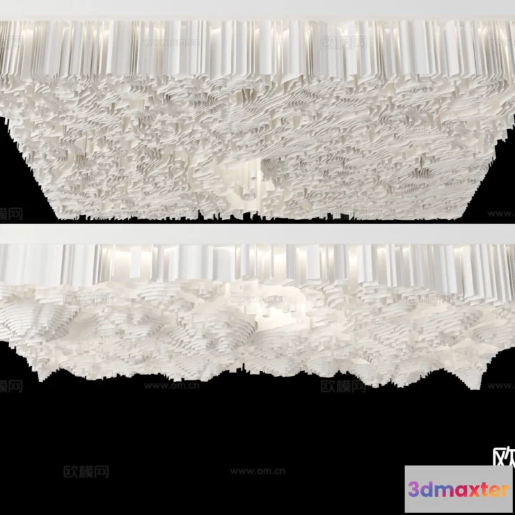 1536758 - Decoration - Detail - Ceiling - 3D Model For Interior Design - 11549 3D Max