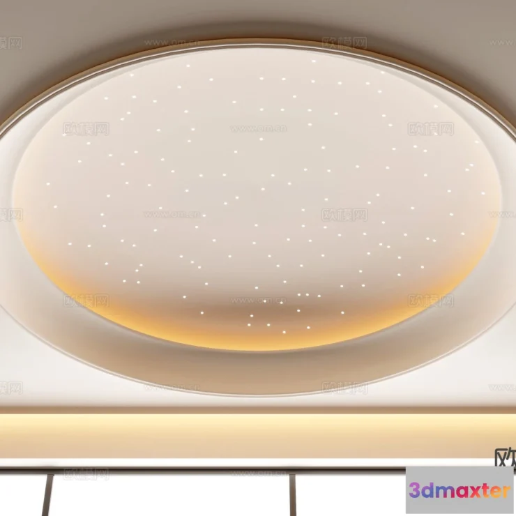 1536760 - Decoration - Detail - Ceiling - 3D Model For Interior Design - 11550 3D Max