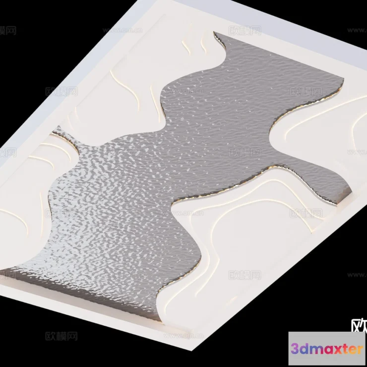 1536774 - Decoration - Detail - Ceiling - 3D Model For Interior Design - 11557 3D Max