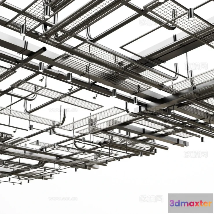 1536790 - Decoration - Detail - Ceiling - 3D Model For Interior Design - 11565 3D Max