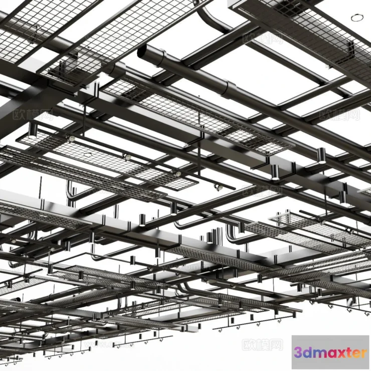 1536806 - Decoration - Detail - Ceiling - 3D Model For Interior Design - 11573 3D Max