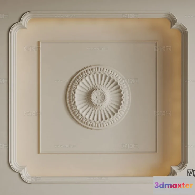 1536820 - Decoration - Detail - Ceiling - 3D Model For Interior Design - 11580 3D Max